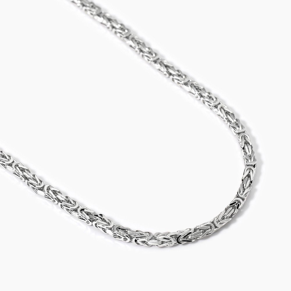 Mabina - Collana Bizantina - Argento 925 - 50 Cm