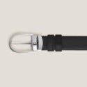 Montblanc - Cintura Reversibile - Pelle Nera - Elegante