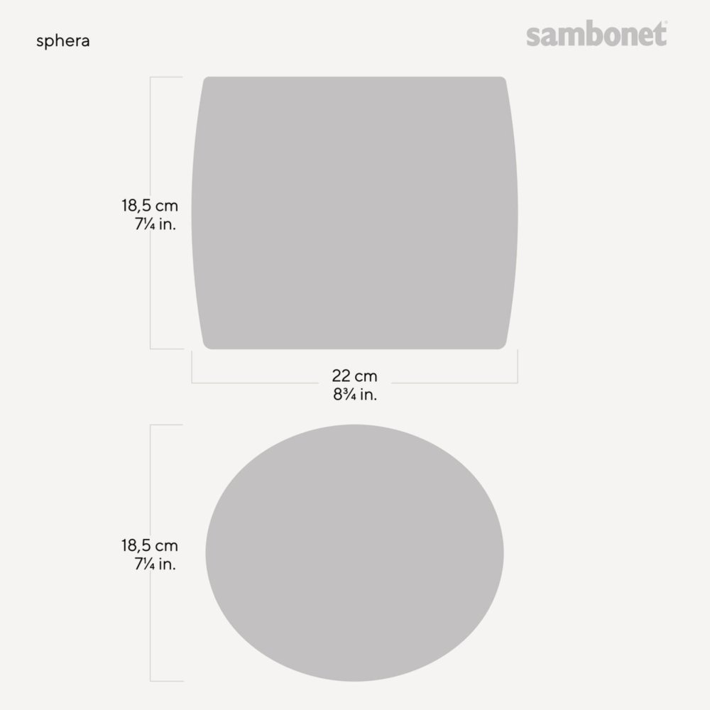 Sambonet - Secchio Vino Sphera - Ovale - 22,0 Cm