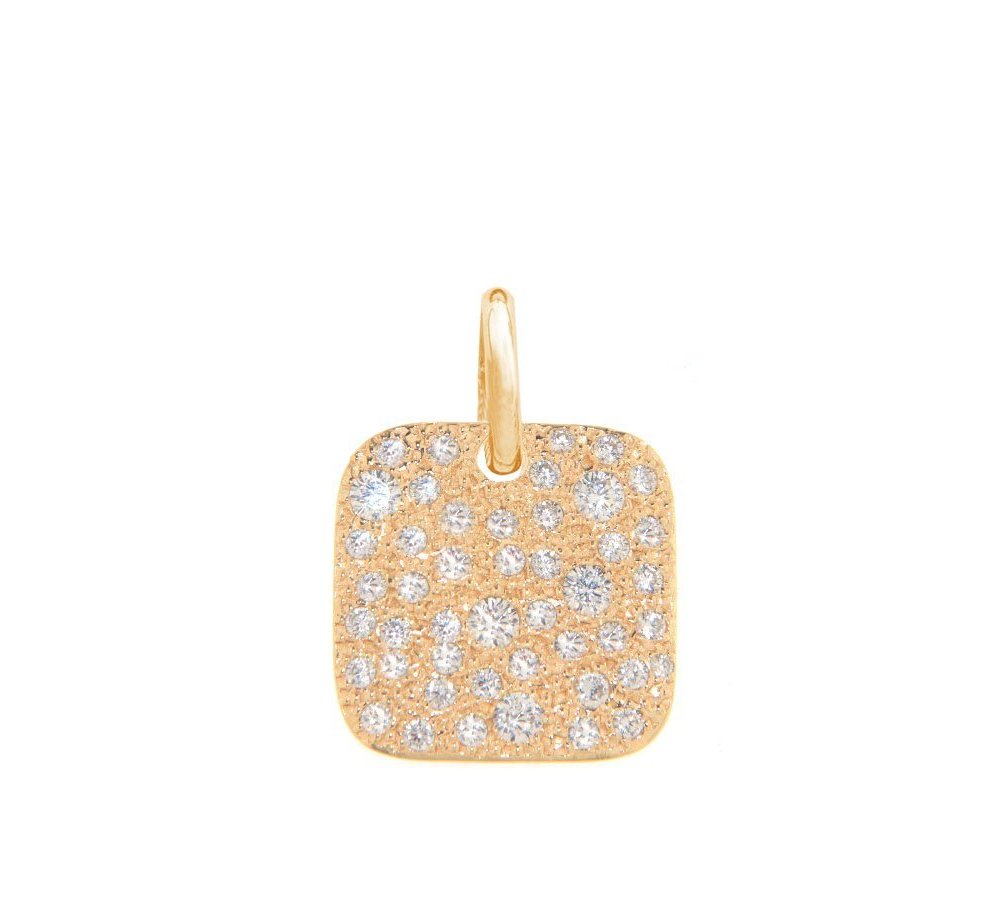 Alisei Milano - Pendente Quadrato - Argento Rosè