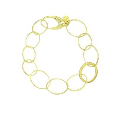 Alisei Milano - Bracciale Ovali - Elemento Sabbiato