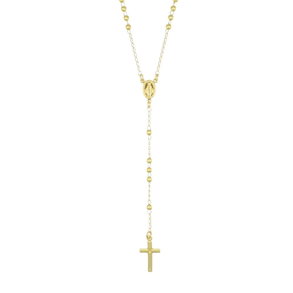 Amen - Rosario Classico Dorato - Argento 925