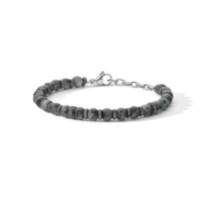 Comete Gioielli - Bracciale Acciaio - Pvd Gun Metal