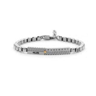 4Us Cesare Paciotti - Bracciale Uomo - Acciaio