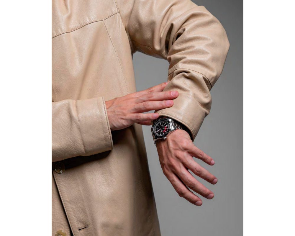 4Us Cesare Paciotti - Orologio Uomo - Blu Acciaio