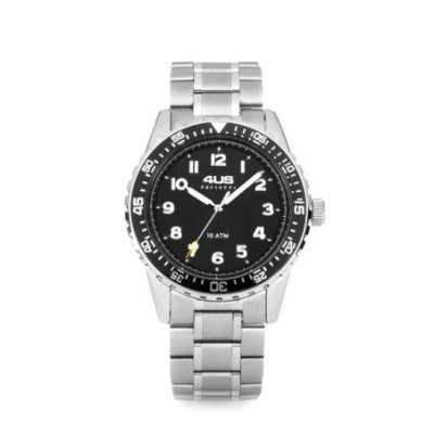 4Us Cesare Paciotti - Orologio Uomo - Nero - Acciaio