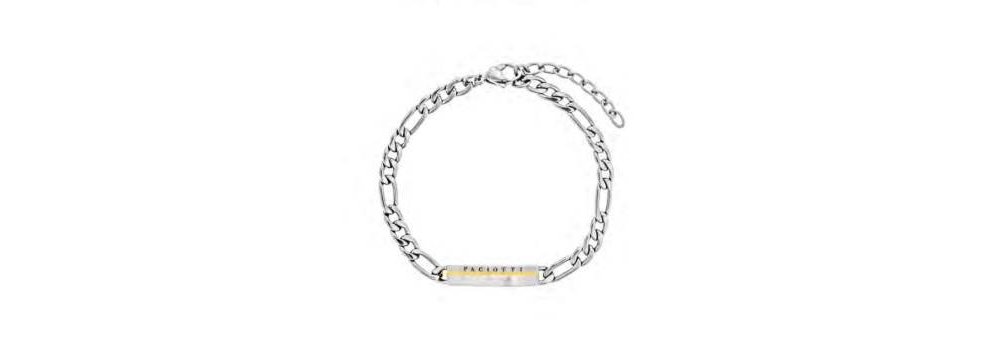 4Us Cesare Paciotti - Bracciale Uomo - Acciaio