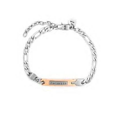 4Us Cesare Paciotti - Bracciale Uomo - Acciaio