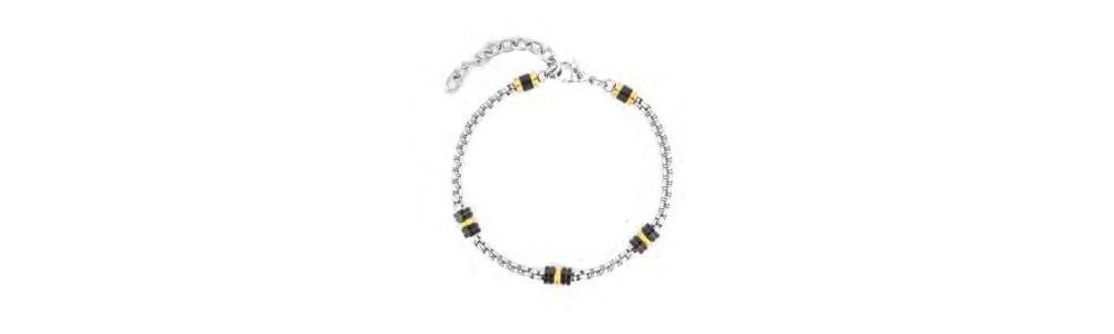 4Us Cesare Paciotti - Bracciale Uomo - Acciaio