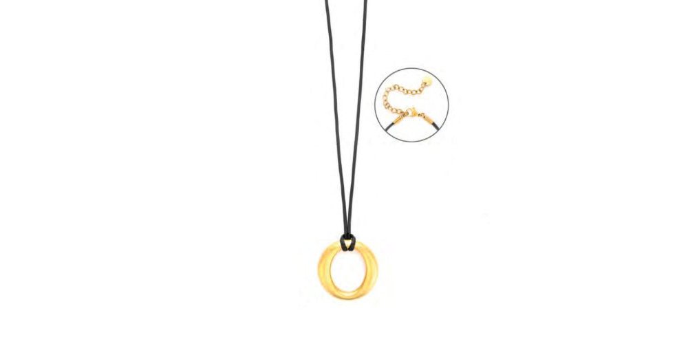 4Us Cesare Paciotti - Collana Cerchio - Acciaio