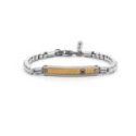 4Us Cesare Paciotti - Bracciale Uomo - Acciaio Dorato