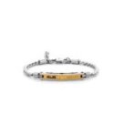 4Us Cesare Paciotti - Bracciale Uomo - Acciaio Dorato