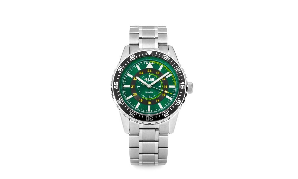4Us Cesare Paciotti - Orologio Uomo - Verde Acciaio