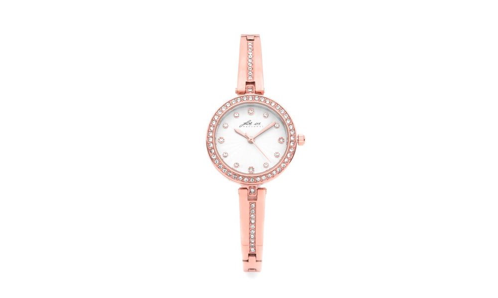 4Us Cesare Paciotti - Orologio Donna - Rosè Zirconi