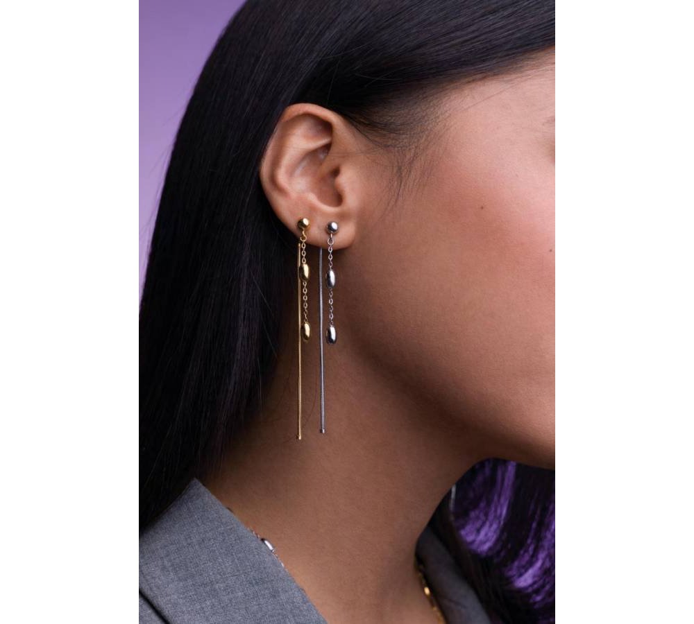 4Us Cesare Paciotti - Orecchini Donna - Acciaio