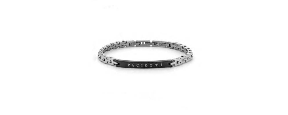 4Us Cesare Paciotti - Bracciale Uomo - Acciaio