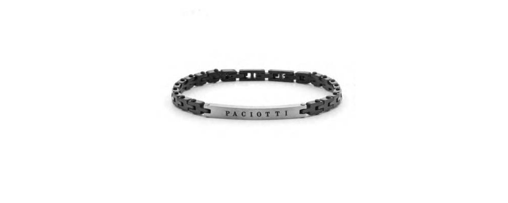 4Us Cesare Paciotti - Bracciale Uomo - Acciaio