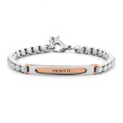 4Us Cesare Paciotti - Bracciale Uomo - Acciaio