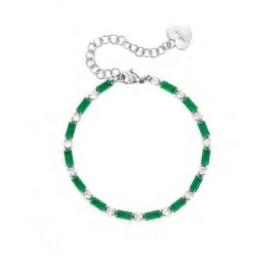 4Us Cesare Paciotti - Bracciale Tennis - Acciaio