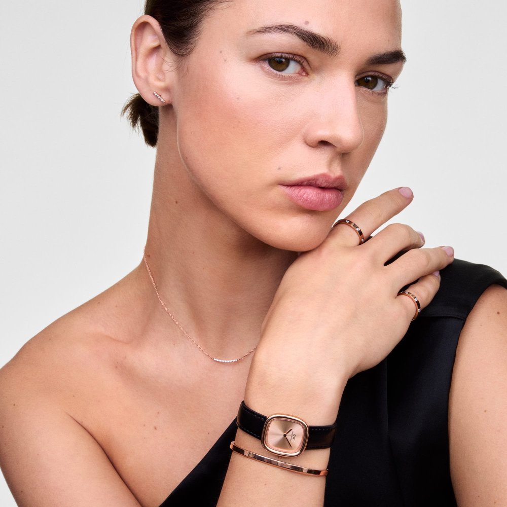 Daniel Wellington - Margot Sheffield - Oro Rosa - Pelle