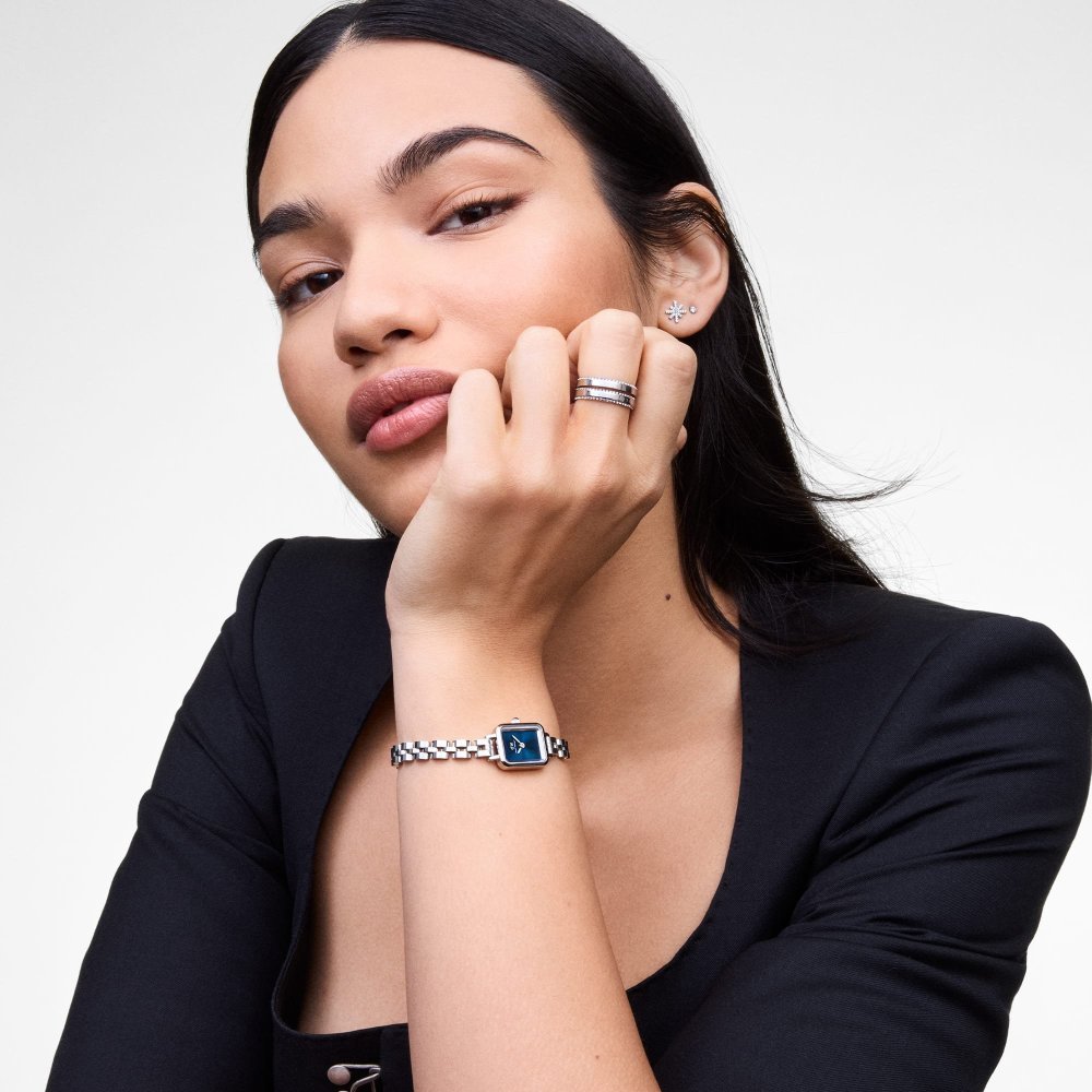 Daniel Wellington - Quadro Mini Arch - Argento - Blu