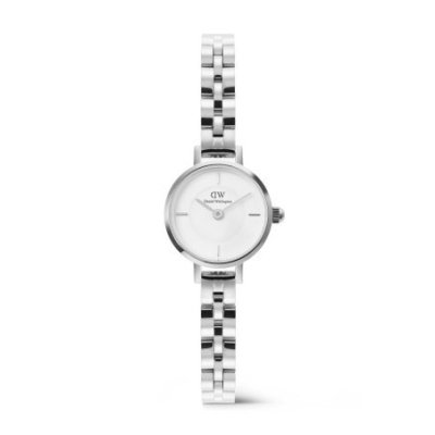 Daniel Wellington - Piccola Mini Arco - Acciaio - Bianco