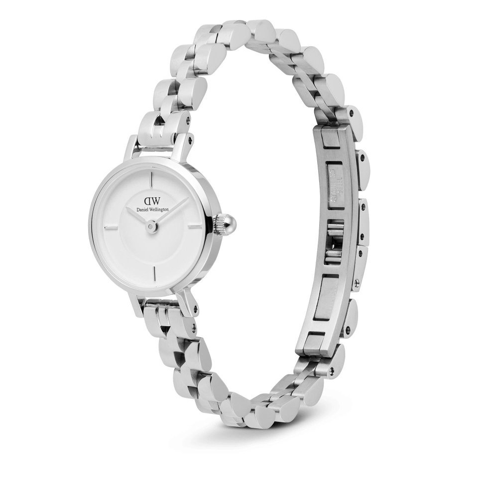 Daniel Wellington - Piccola Mini Arco - Acciaio - Bianco
