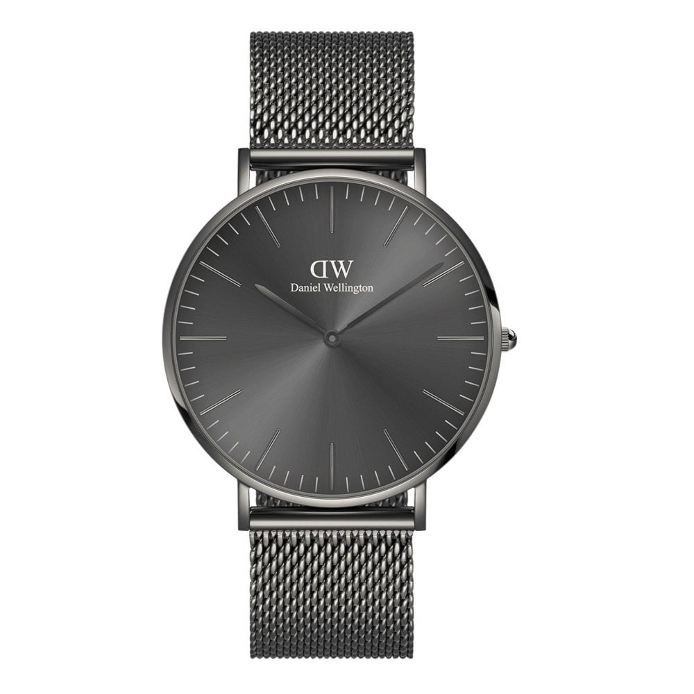 Daniel Wellington - Classico Mesh Grafite - Acciaio