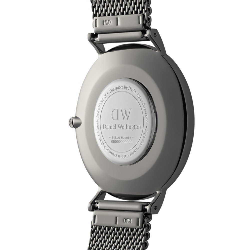 Daniel Wellington - Classico Mesh Grafite - Acciaio