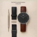 Daniel Wellington - Classic Piano Link - Onice Argento