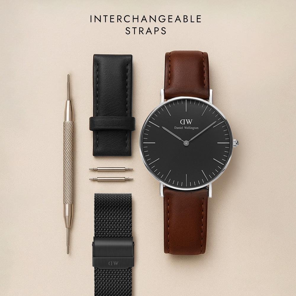 Daniel Wellington - Classic Piano Link - Onice Argento