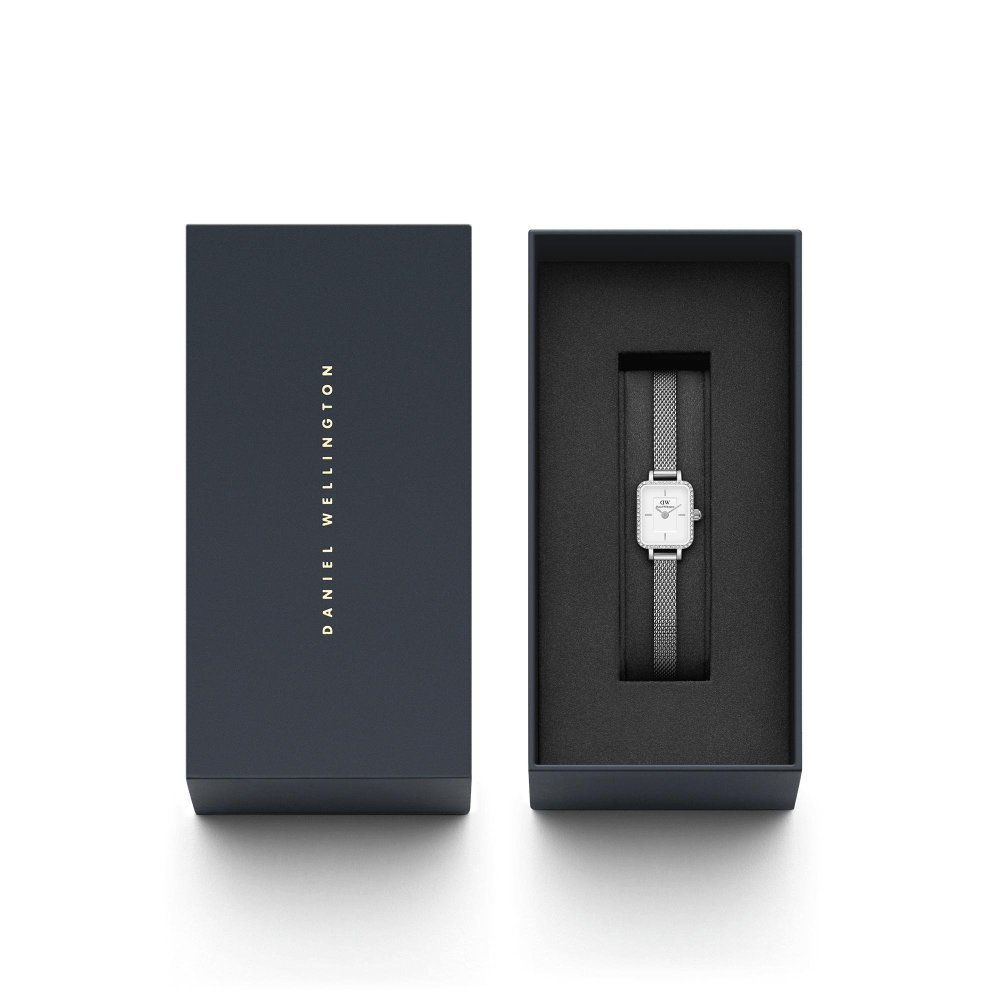 Daniel Wellington - Quattro Mini Lumine - Acciaio Inox - Argento