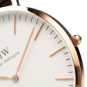 Daniel Wellington - Classico St Mawes - Oro Rosa - Pelle