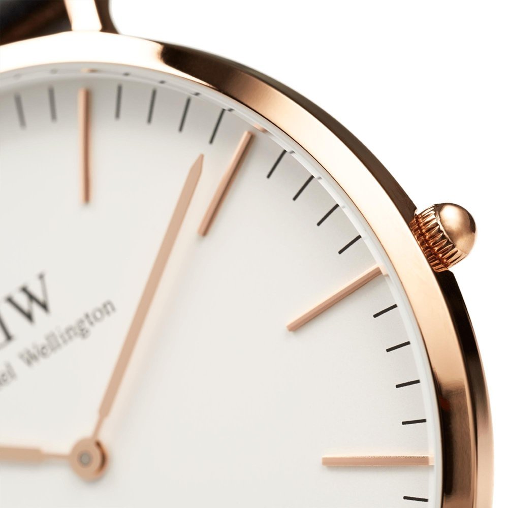 Daniel Wellington - Classico St Mawes - Oro Rosa - Pelle