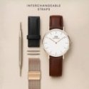 Daniel Wellington - Classico St Mawes - Oro Rosa - Pelle
