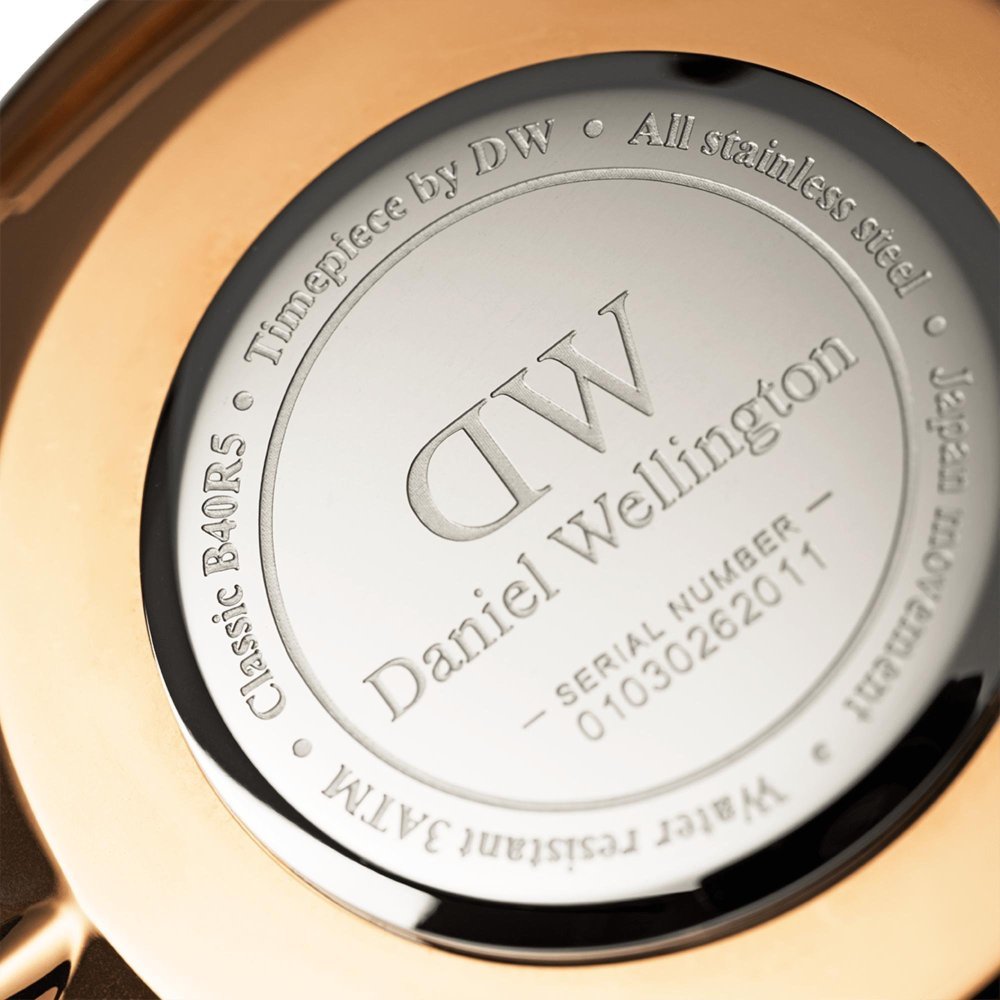 Daniel Wellington - Classico St Mawes - Oro Rosa - Pelle