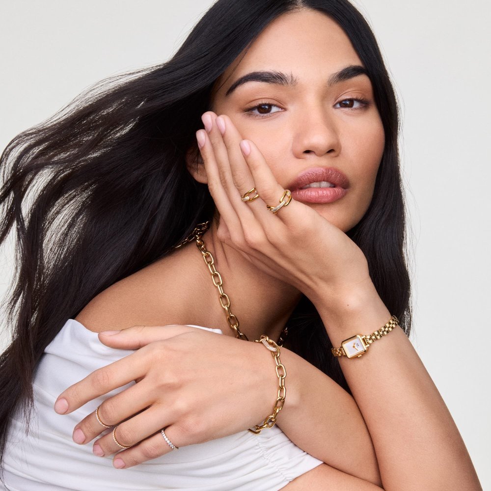 Daniel Wellington - Quadro Mini Arch - Oro Rosa - Bianco