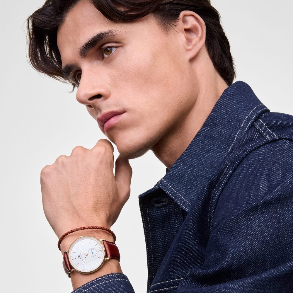 Daniel Wellington - Classic Multi-Eye - Oro - Pelle
