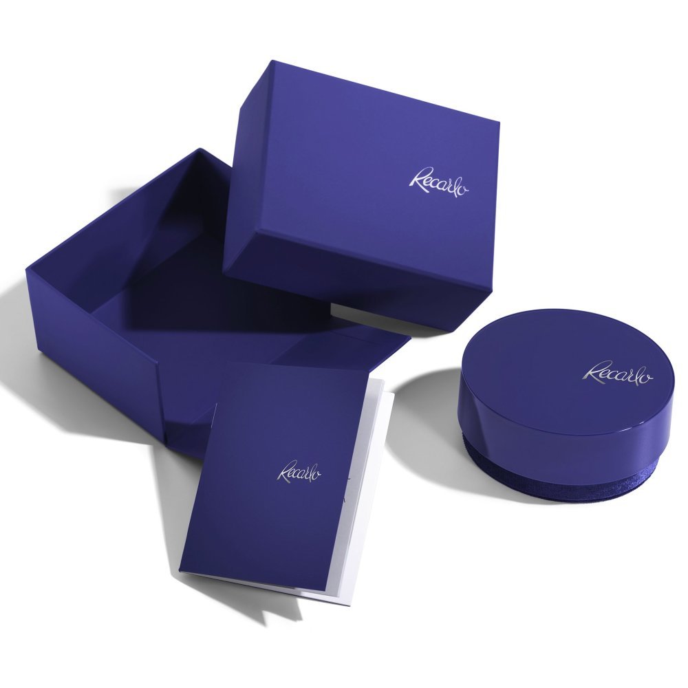 Recarlo - Solitario A Sei Punte - Oro Bianco - Diamanti