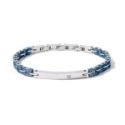 Comete Gioielli - Bracciale Acciaio - Ceramica Blu