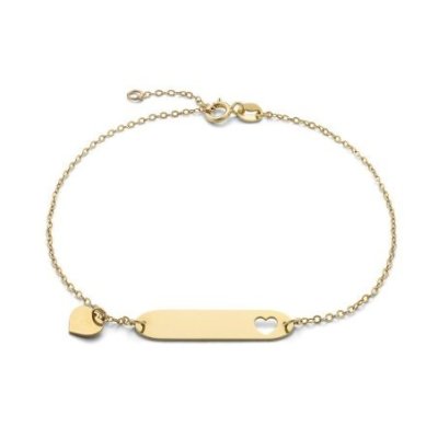 Ambrosia Gioielli - Bracciale Cuore - Oro Giallo