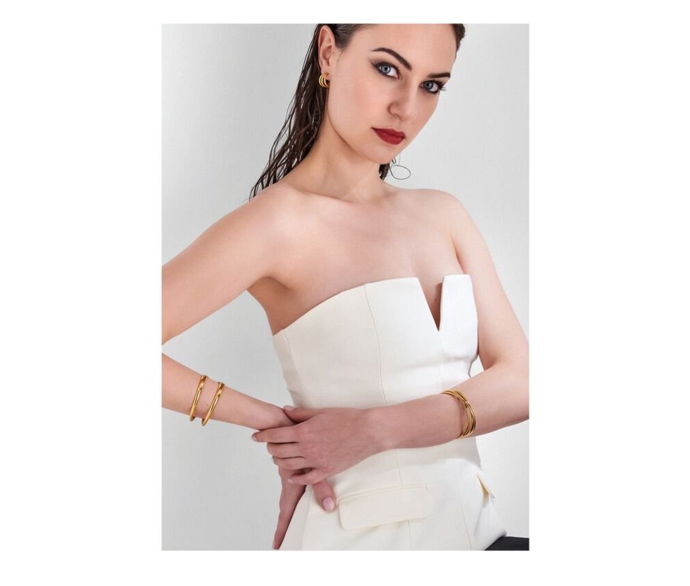 Ottaviani - Bangle Dorato - Cm 6,3X5,5