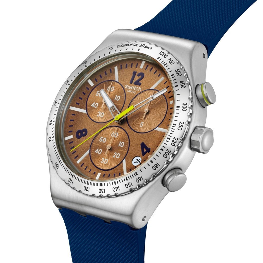 Swatch - Sidereal Glow - Cronografo - Acciaio Inox