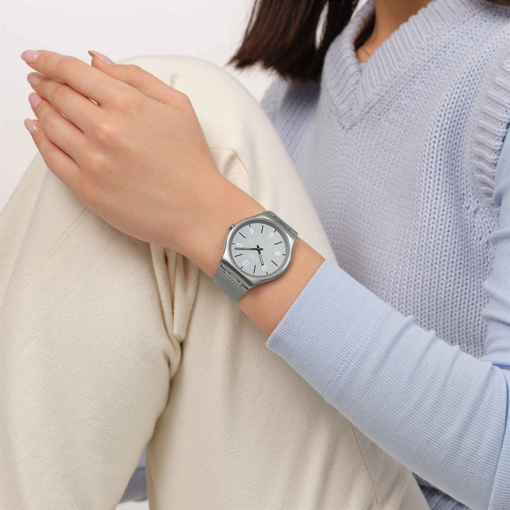 Swatch - Getting Meshy - Acciaio Inox - Grigio