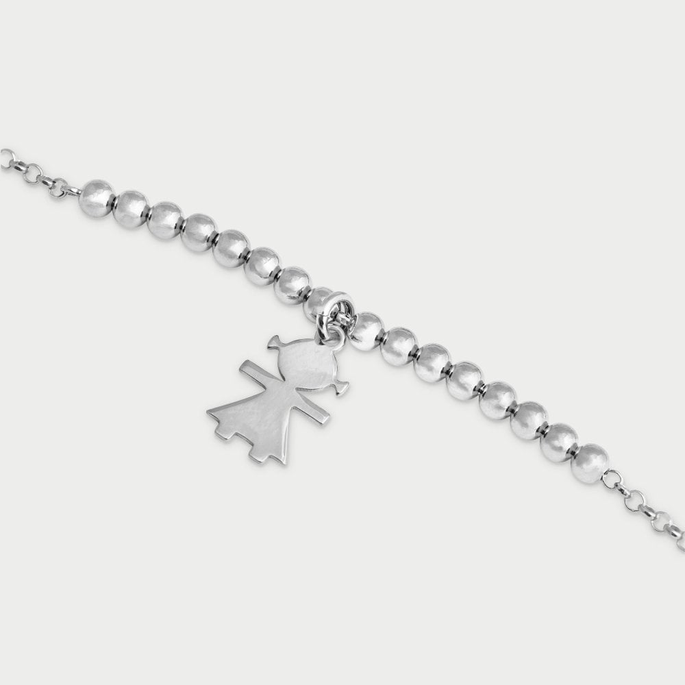 Rue Des Mille - Bracciale Micro 1 - Bimba - Argento