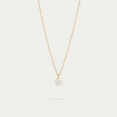 Rue Des Mille - Girocollo Catena - Cuore Zirconi