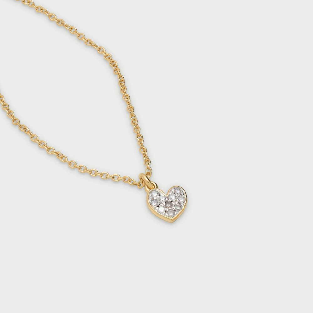 Rue Des Mille - Girocollo Catena - Cuore Zirconi