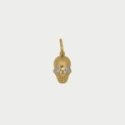 Rue Des Mille - Charm Skully - Argento 925 - Zirconi