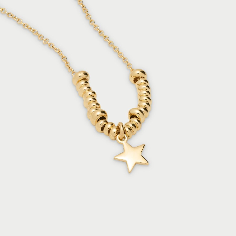 Rue Des Mille - Girocollo Stella - Argento 925 - Oro 18Kt