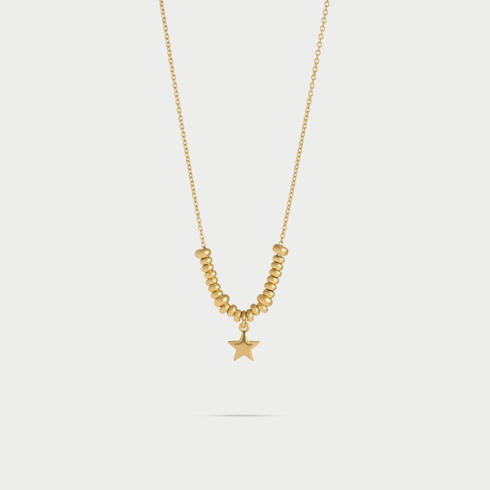 Rue Des Mille - Girocollo Stella - Argento 925 - Oro 18Kt